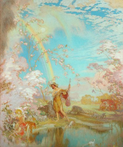 Blossoms of Spring by William Shackleton